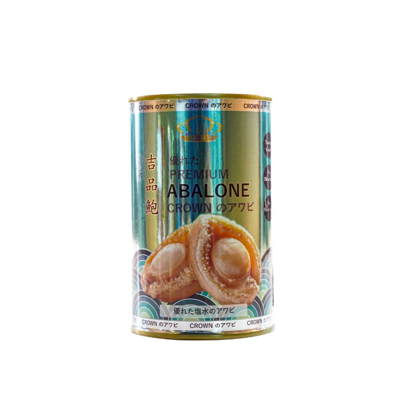 Crown Brand | Premium Brine Abalone【120g】10 pcs